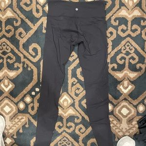 Lululemon leggings, Size 8, Black